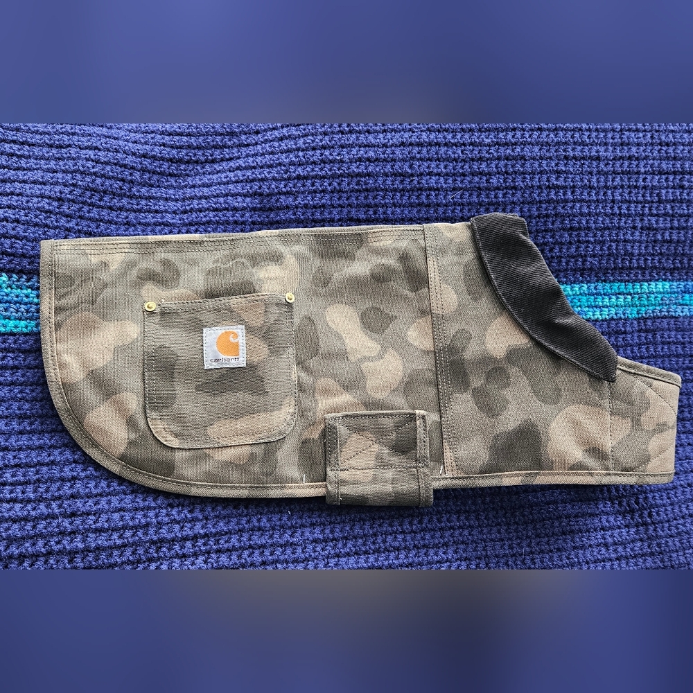 Carhartt New Firm Insulated Dog Chore Coat SIZE Medium Camo
